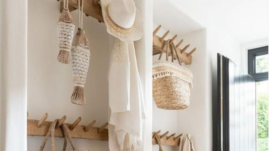 From Messy to Organized: Wall Hooks in Your Entryway