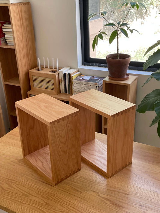 The Appeal of Custom Solid Wood Cube Shelving