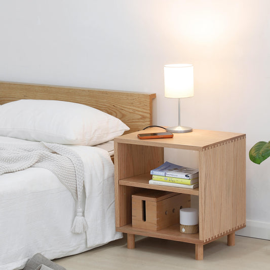 Elevate Your Room with Natural Wood Nightstands