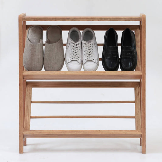 How To Maximize Small Spaces With A Solid Wood Shoe Rack?