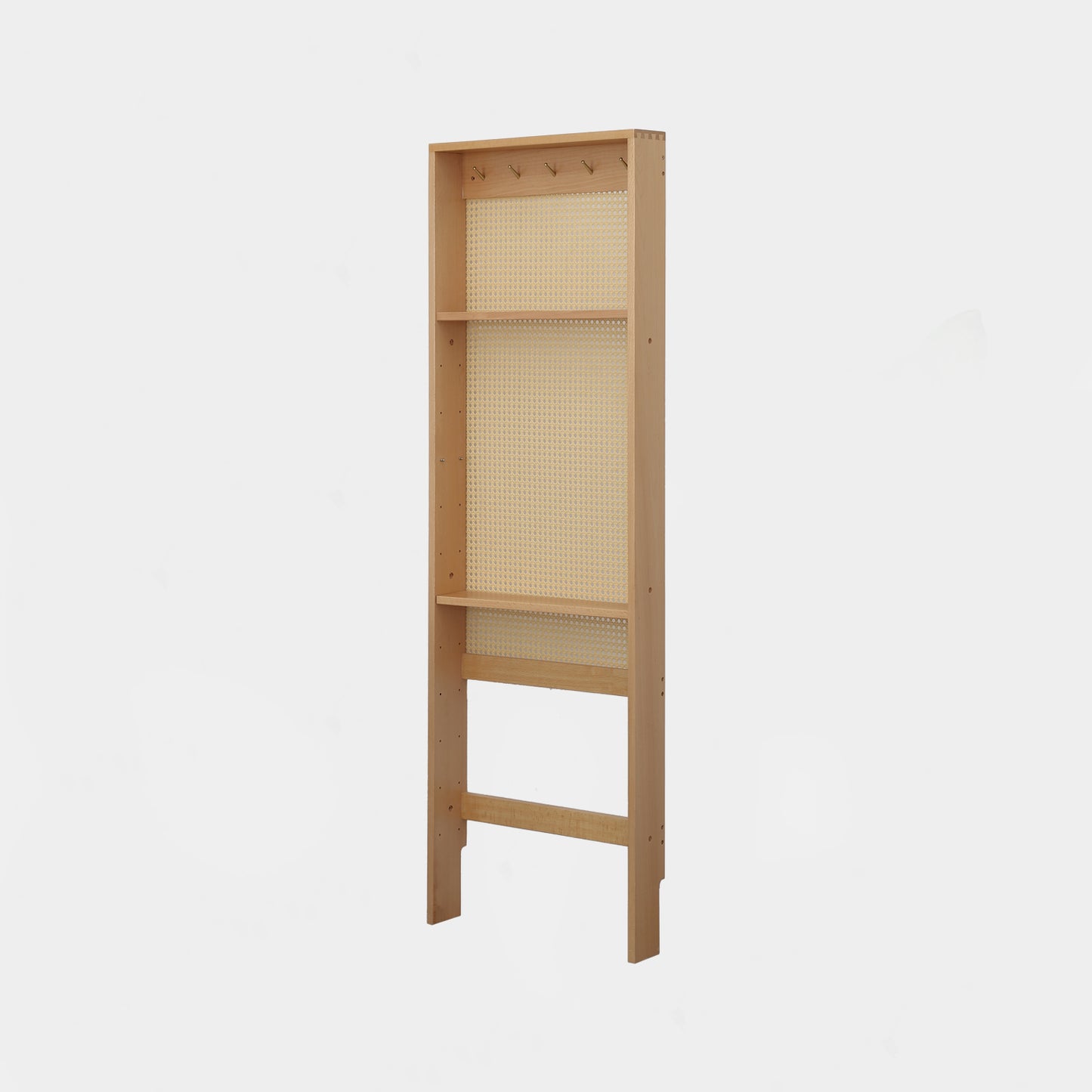 Wood Rattan Shelf
