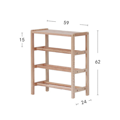 Wood Modern Shoe Rack