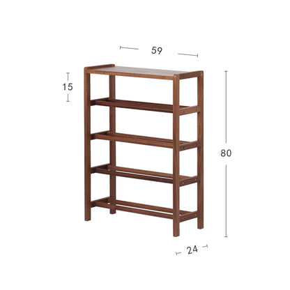 Wood Modern Shoe Rack