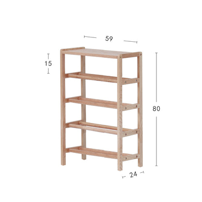 Wood Modern Shoe Rack