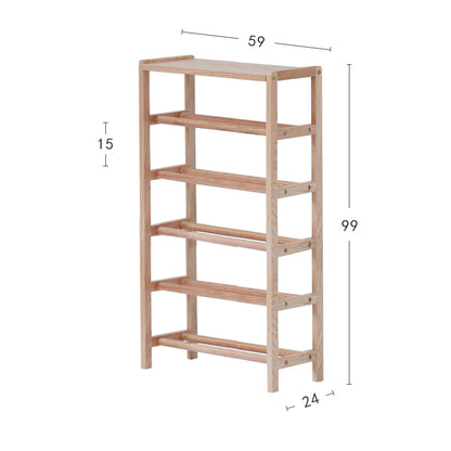 Wood Modern Shoe Rack