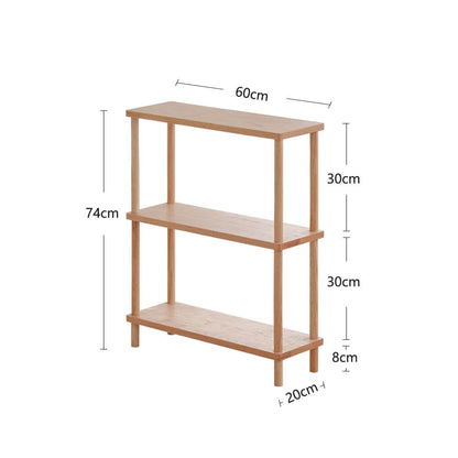 Modern Design Tall Narrow Shelving Unit

