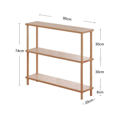 Minimalist Tall Narrow Shelving Unit

