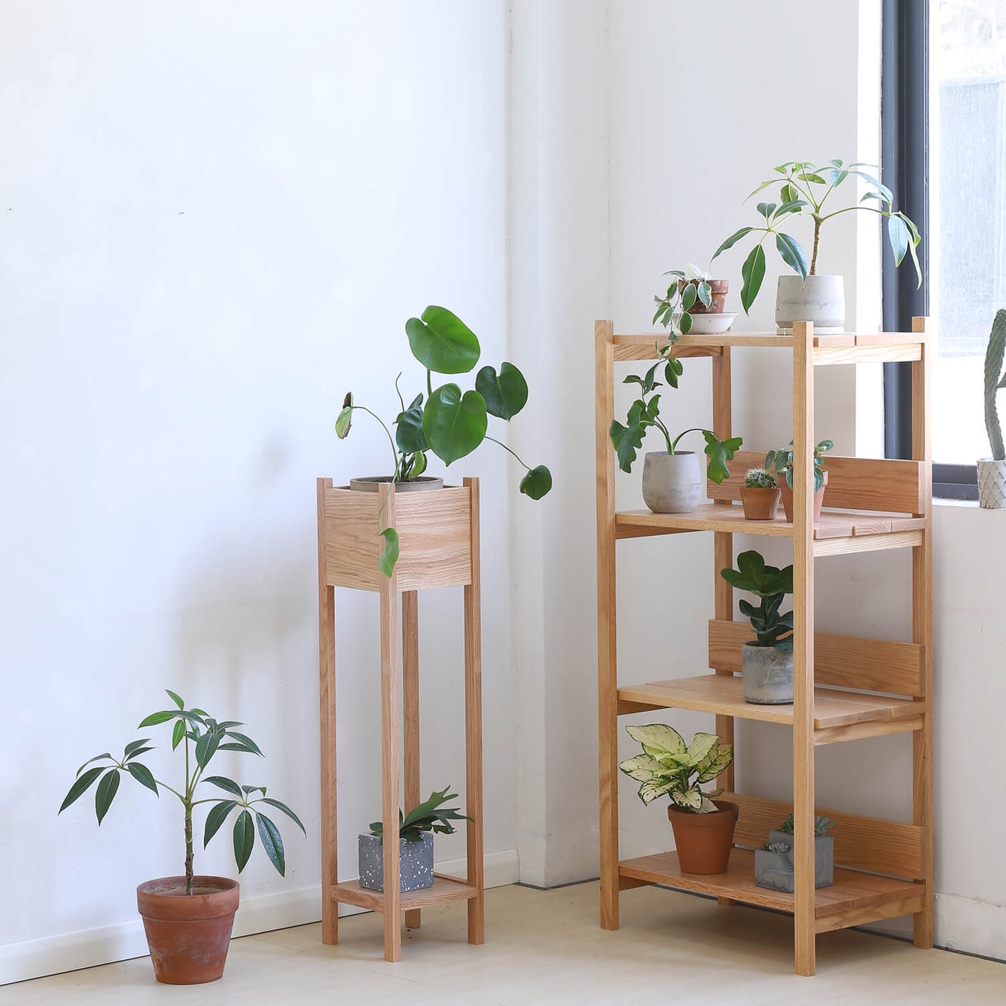 Narrow Plant Stand