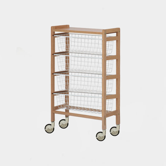 Pull Out Storage Baskets Shelf