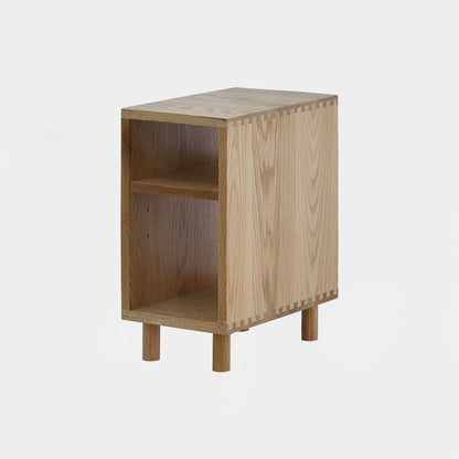 Natural Wood Nightstand