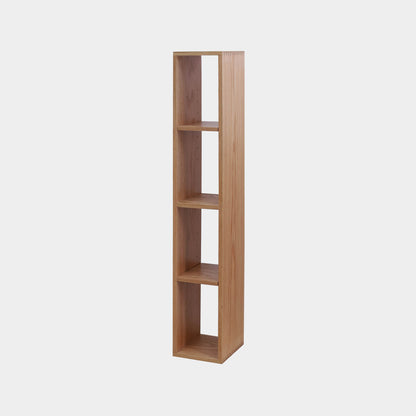 Adjustable Slim Custom Wooden Bookcase