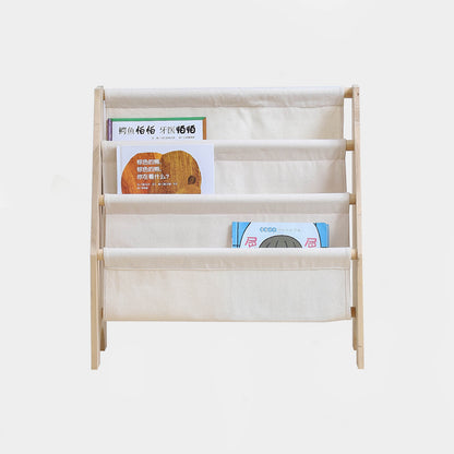 Wood Display Bookshelf