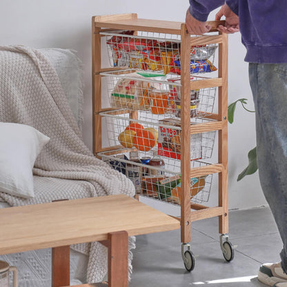 Snack Organizer Storage Cart