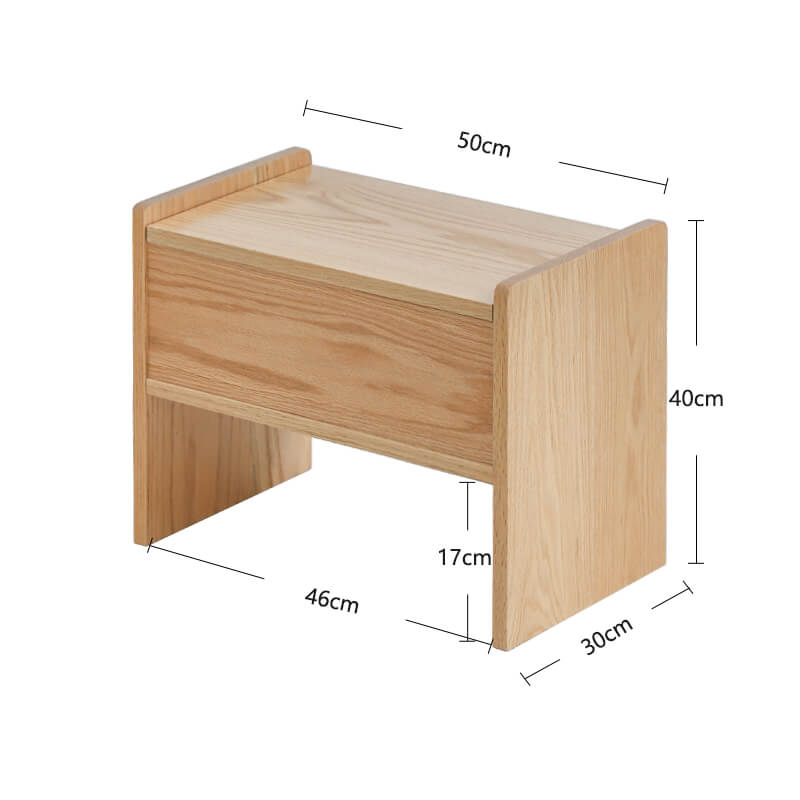 Wood Storage Bench