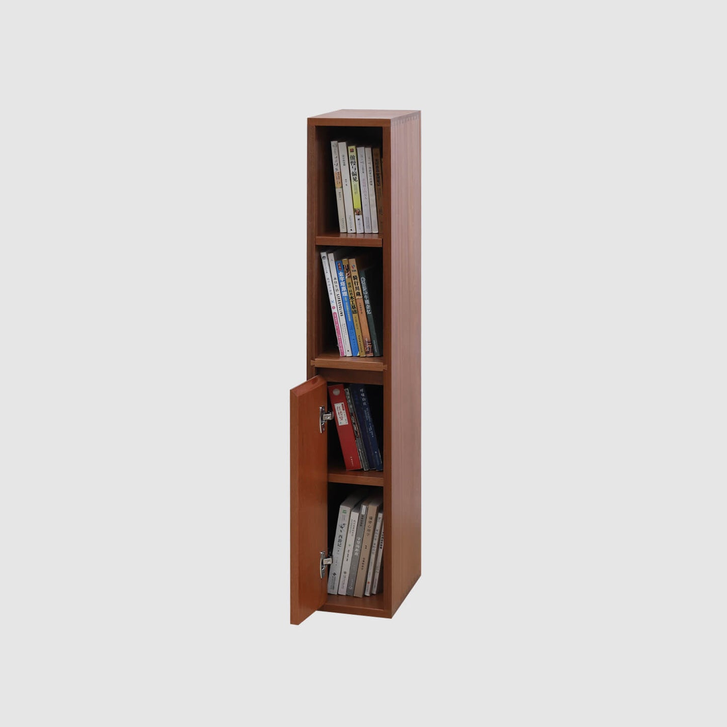 Custom Tall Narrow Bookcase