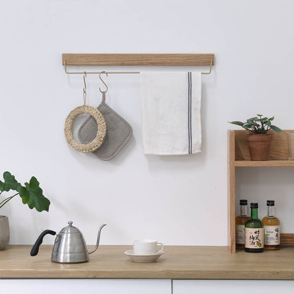 Wooden Towel Rack