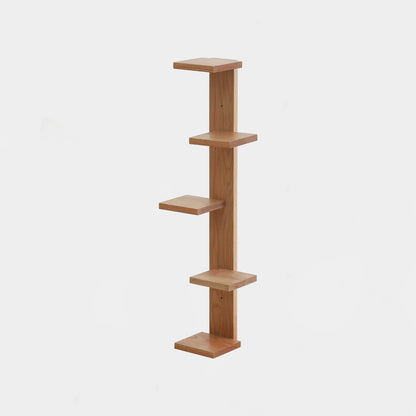 Multi-Tier Wall Mounted Bookshelf