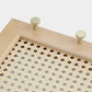 Wooden Rattan Electric Meter Box Cover