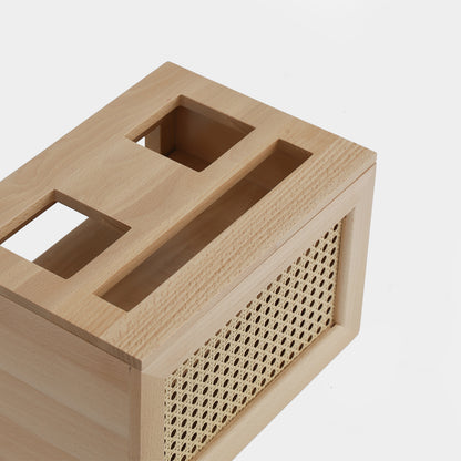 Rattan Router Storage Box