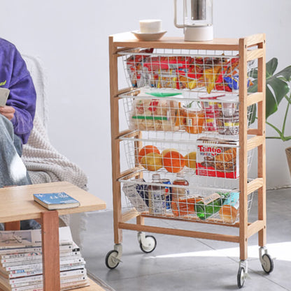 Snack Organizer Storage Cart