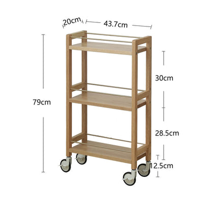 Slim Storage Rolling Cart